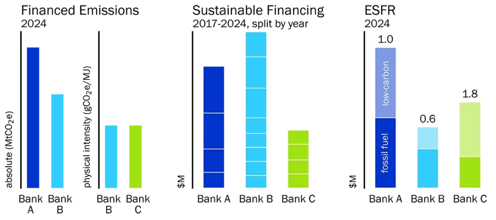 Bank energy supply finance ratio comparison Figure 1