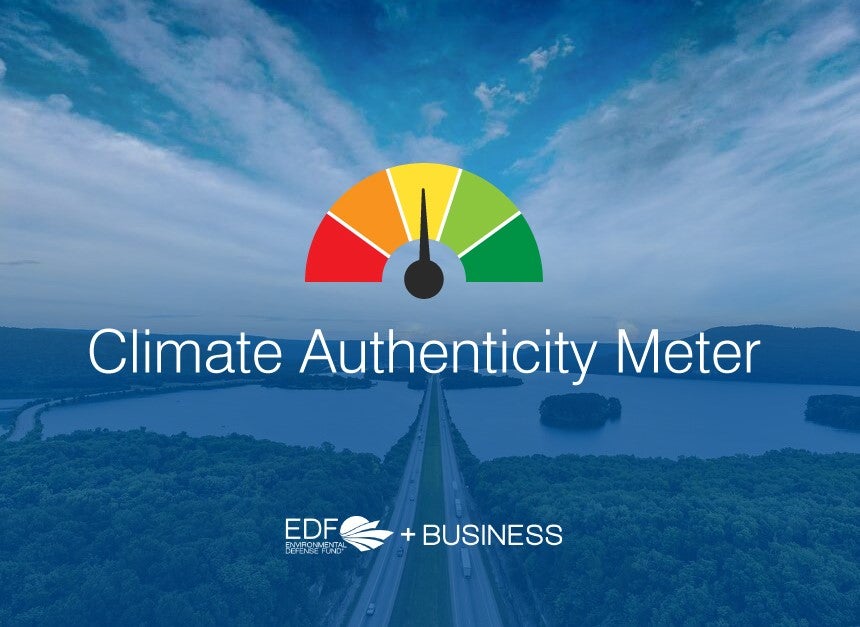 Climate Auhtenticity Meter