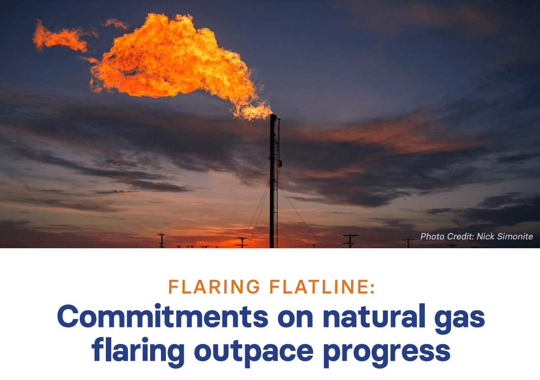 Flaring Flatline: Commitments On Natural Gas Flaring Outpace Progress