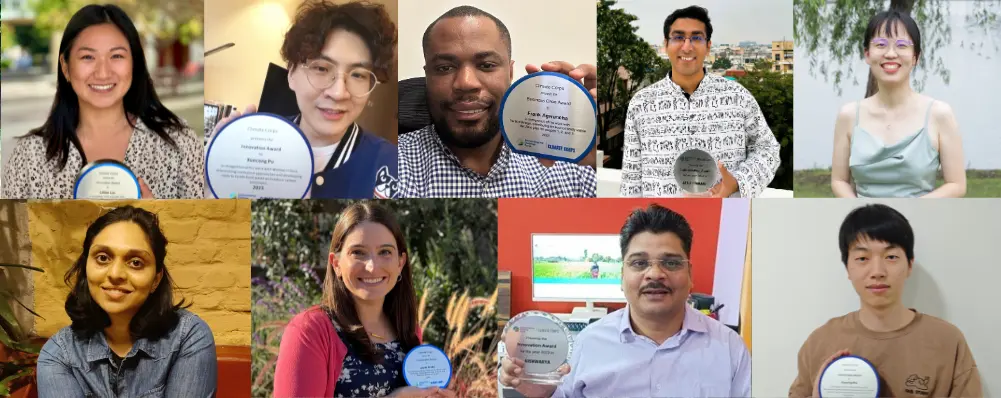 Climate Corps fellowship awards