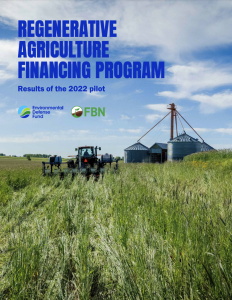 regenerative agriculture financing program pdf